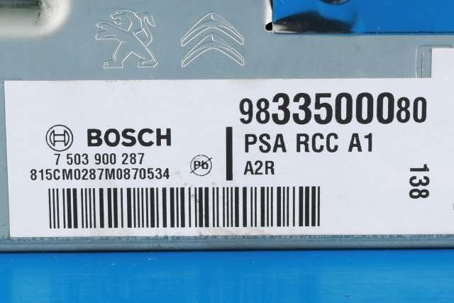 Bilstereo navigasjon til Peugeot Partner 2019-->> (Type III) (PEUGEOT|98 335000 80|)
