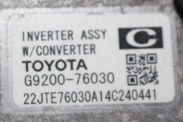 Inverter hybrid til Toyota Auris 2013-2015 (Type II, Fase 1) (TOYOTA|G9200-76030|)