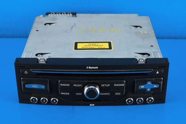 Bilstereo navigasjon til Citroën DS3 2010-2019 (CITROEN|96 751717 XT|)