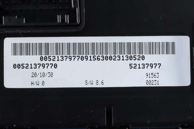 Styreenhet klima/aircondition til Fiat 500 2021-->> (FIAT|00521379770|)