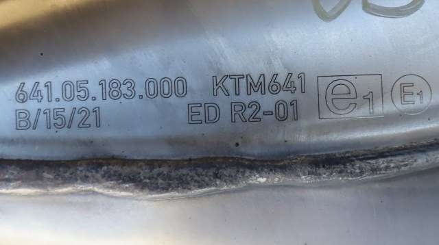 MC, Eksos bakre til MC KTM 890 Duke 2020-->> (KTM|641.05.183.000|)