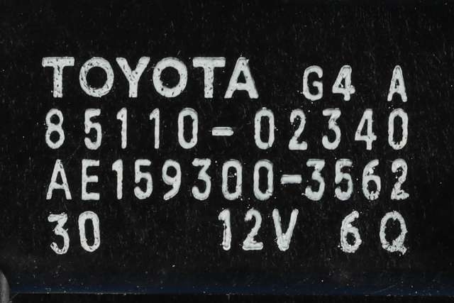 Viskermotor frontrute komplett m/overføring til Toyota Auris 2013-2015 (Type II, Fase 1)  (DENSO|159300-3562|85110-02340|)