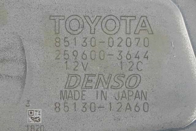 Viskermotor bakrute til Toyota Corolla 2019-->> (DENSO|259600-3644|85130-02070|)
