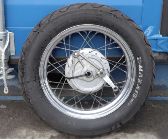 MC, Bakhjul til MC Honda VT125, Shadow 1999-2008  (130 X 90 R 15"|)