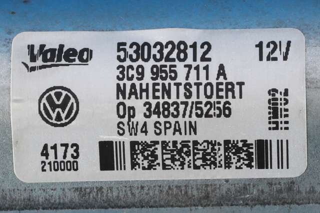 Viskermotor bakrute til VW Passat 2011-2015 (B7) (B7) (VAG|3C9 955 711 A|)