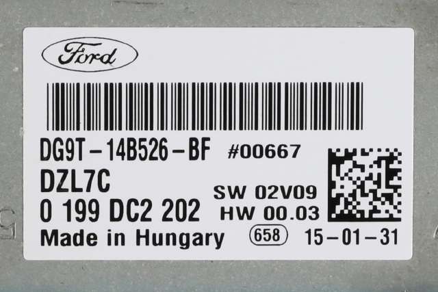 Styreenhet start/stopp til Ford Mondeo 2014-2019 (Type V, Fase 1) (FORD|DG9T-14B526-BF|)