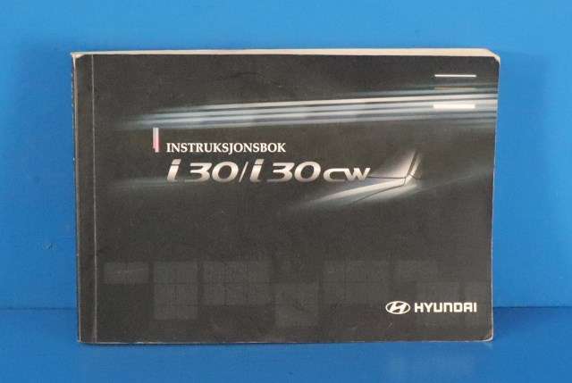 Instruksjonsbok til Hyundai i30, 2007-2012 (Type I)