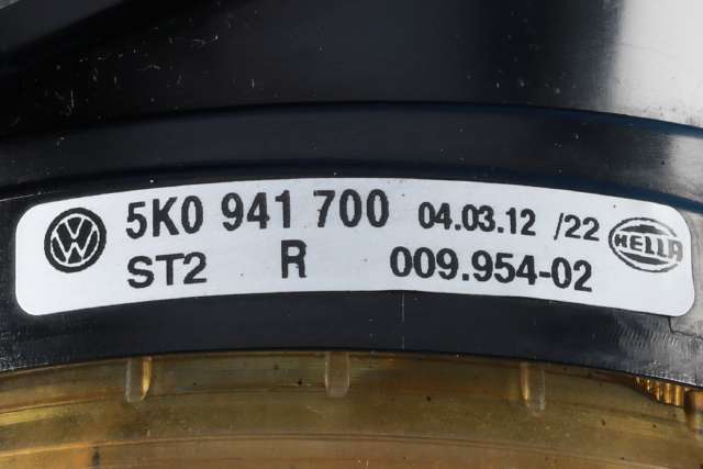 Tåkelykt høyre foran til VW Golf VI 2008-2012 (VAG|5K0 941 700|)