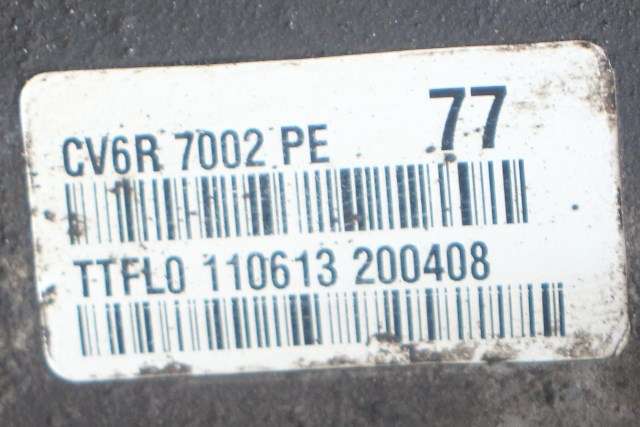 Girkasse manuell 6-trinn til Ford Focus 2011-2014 (Type III, Fase 1) (FORD|CV6R-7002-PE|)