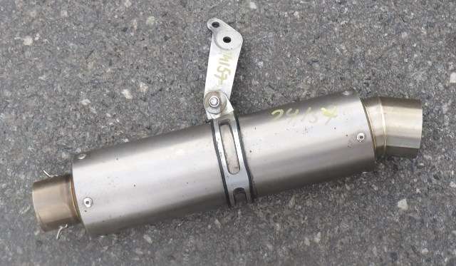MC, Eksos bakre til MC Yamaha MT-09, 2014-2016 (Naked) (Naked) (DANMOTO|)
