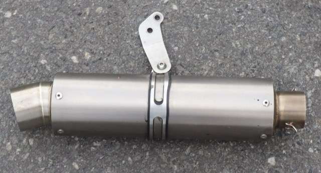 MC, Eksos bakre til MC Yamaha MT-09 2014-2016 (Naked) (Naked) (DANMOTO|)