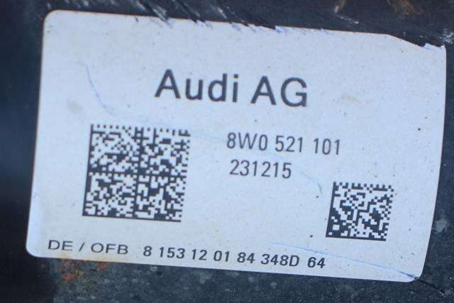Mellomaksel til Audi A4 2015-2019 (Type V, Fase 1) (B9) (B9) (VAG|8W0 521 101|)
