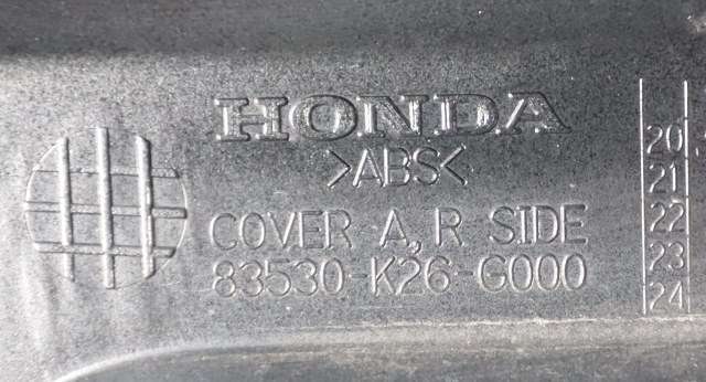 MC, Deksel, side høyre til MC Honda MSX125 2021-->> (Grom) (Grom) (HONDA|83530-K26-G000|)