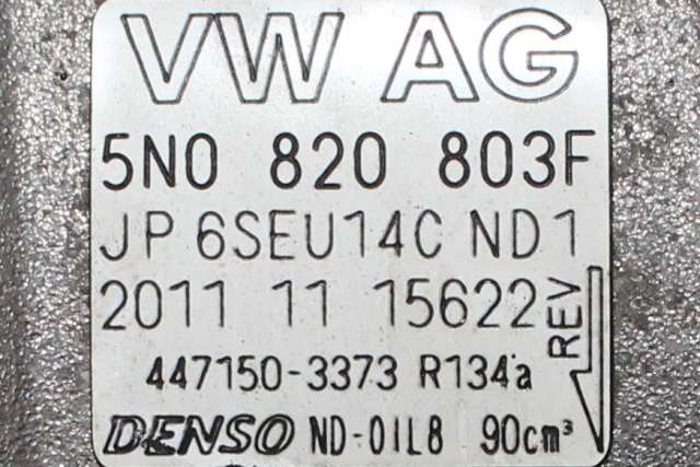 Aircondition kompressor til VW Golf VI 2008-2012 (DENSO|447150-3373|5N0 820 803 F.|)