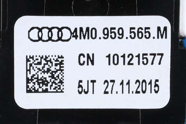 Bryter speil til Audi A4 2015-2019 (Type V, Fase 1) (B9) (B9) (VAG|4M0 959 565 M|)