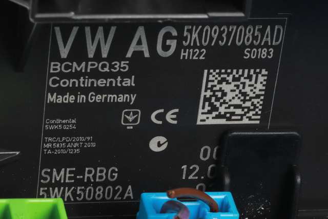 Styreenhet comfort (BCM) til VW Caddy 2015-2020 (Type III, Fase 3)  (CONTINENT|5WK5 0802A|5K0 937 085 AD|)