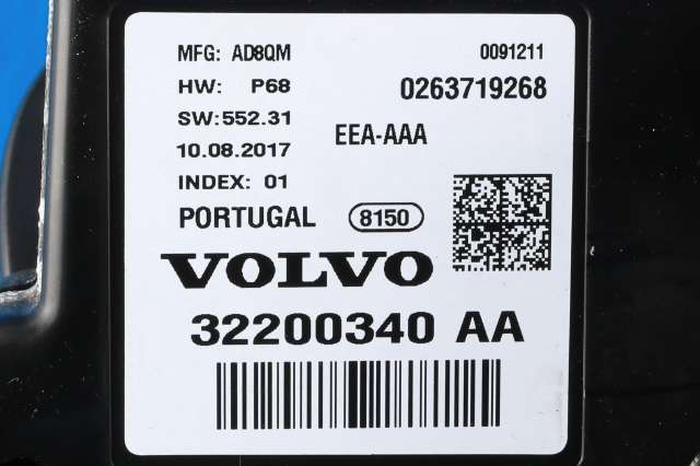 Instrumentpanel til Volvo V90 / V90 CC / S90 2016-->>  (VOLVO|32200340|)