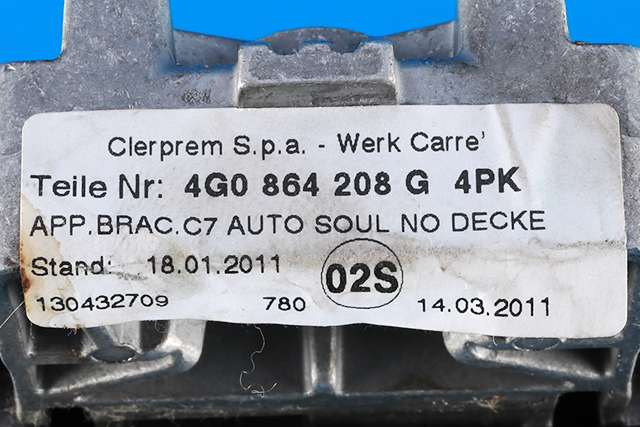 Midtarmlene foran til Audi A7 2010-2014 (Type I, Fase 1) (VAG|4G0 864 208 G|)
