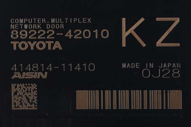 Styreenhet diverse til Toyota RAV4 2019-->> (Type V)  (TOYOTA|89222-42010|)