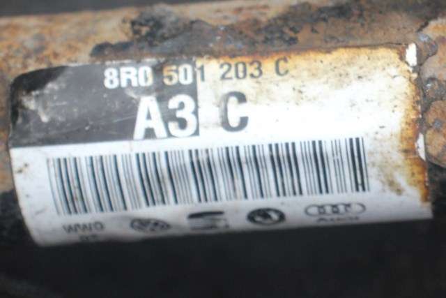 Drivaksel venstre bak, diesel/automat til Audi A7 2010-2014 (Type I, Fase 1) (VAG|8R0 501 203 C|)