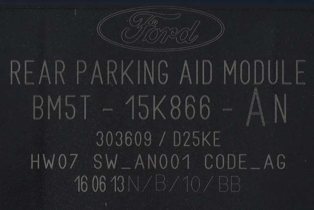Styreenhet parkering til Ford Focus 2011-2014 (Type III, Fase 1) (FORD|BM5T-15K866-AN|)