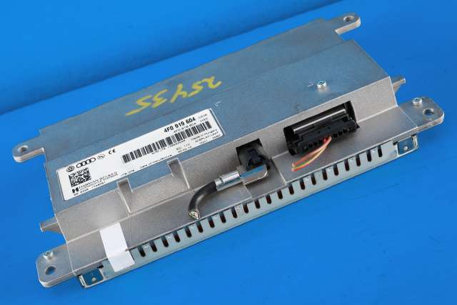 Bilstereo navigasjon skjerm til Audi A4 2007-2014 (Type IV) (B8) (B8) (VAG|4F0 919 604|)