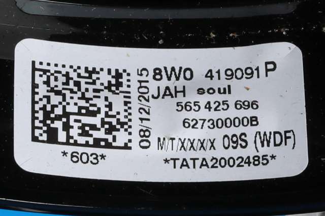 Ratt til Audi A4 2015-2019 (Type V, Fase 1) (B9) (B9) (VAG|8W0 419 091 P|)