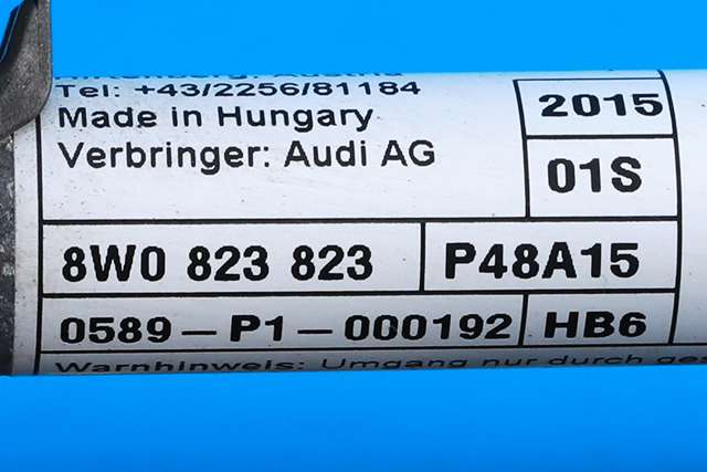Panserhengsler til Audi A4 2015-2019 (Type V, Fase 1) (B9) (B9) (VAG|8W0 823 302 E|)