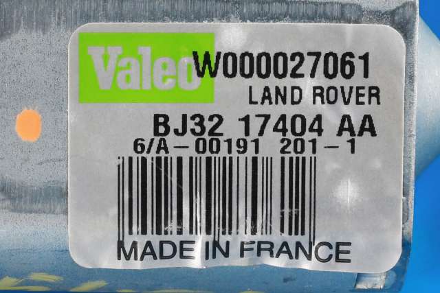 Viskermotor bakrute til Land Rover Range Rover, Evoque 2011-2019 (Type I)  (VALEO|W000027061|BJ32-17404-AA|)