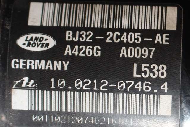 ABS sentral til Land Rover Range Rover, Evoque 2011-2019 (Type I) (LAND ROVER|BJ32-2C405-AE|)