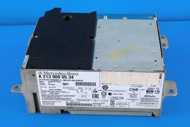 Bilstereo navigasjon til Mercedes E-Klasse 2016-2023 (W213) (W213) (MERCEDES|A 213 900 05 34|)