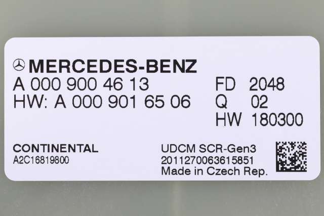 Styreenhet diverse til Mercedes E-Klasse 2016-2023 (W213) (W213) (MERCEDES|A 000 900 46 13|)