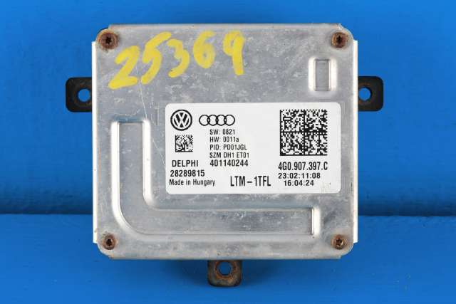 Styreenhet lys (LCM - Light Control Module) til Audi A7 2010-2014 (Type I, Fase 1) (VAG|4G0 907 397 C|)