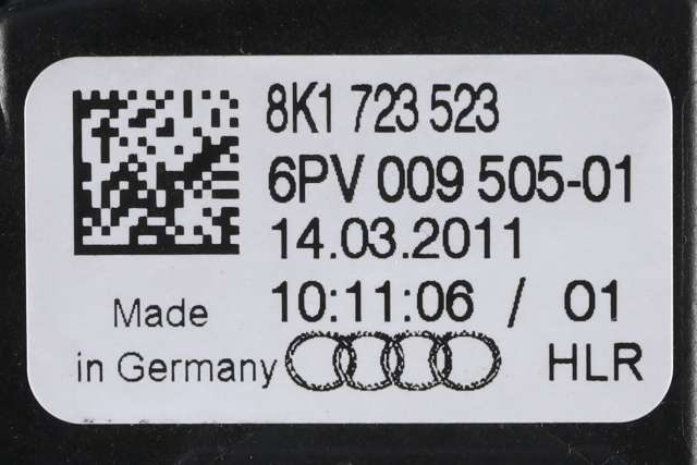 Pedal gass til Audi A7 2010-2014 (Type I, Fase 1) (HELLA|6PV 009 505-01|8K1 723 523|)