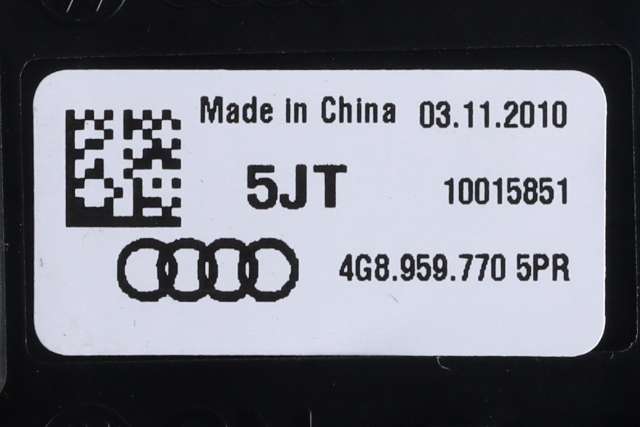 Bryter diverse til Audi A7 2010-2014 (Type I, Fase 1) (VAG|4G8 959 770|)