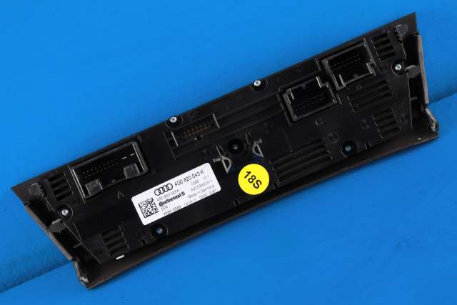 Varmeapparat betjening til Audi A7 2010-2014 (Type I, Fase 1) (VAG|4G0 820 043 K|)