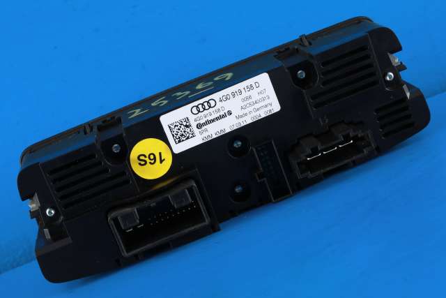 Varmeapparat betjening bak til Audi A7 2010-2014 (Type I, Fase 1)  (VAG|4G0 919 158 D|)