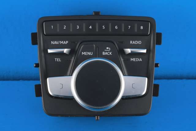 Bilstereo navigasjon betjeningspanel til Audi A4, 2015-2019 (Type V, Fase 1) (B9) (B9) (VAG|8W0 919 614 P)