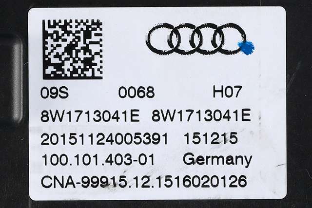 Girstang/girvelger automat til Audi A4 2015-2019 (Type V, Fase 1) (B9) (B9) (VAG|8W1 713 041 E|)