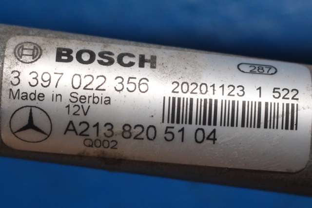 Viskermotor frontrute komplett m/overføring til Mercedes E-Klasse 2016-2023 (W213) (W213) (BOSCH|1 397 225 047|)