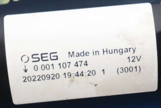 Starter diesel til Mopedbil Ligier JS50 2015-2024 (Type I)  (SEG|0 001 107 474|20220920.|)