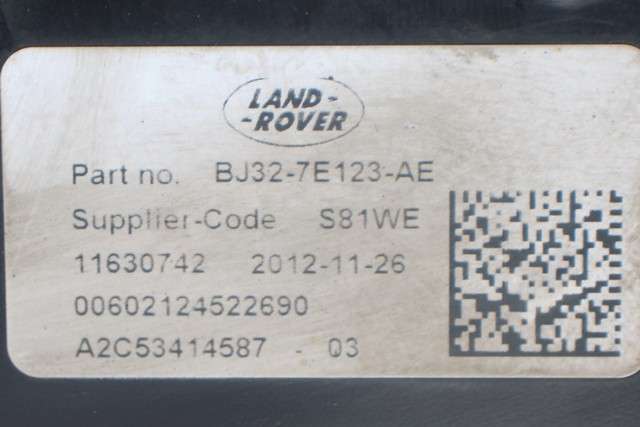 Girkasse 4WD komplett automat til Land Rover Range Rover, Evoque 2011-2019 (Type I) (LAND ROVER|BJ32-7000-BA|)