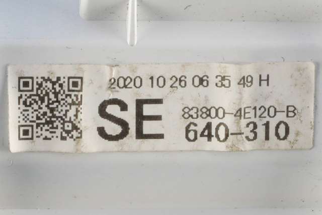 Instrumentpanel til Toyota Prius 2016-2023 (Type IV) (combi) (combi) (TOYOTA|83800-4E120-B|)