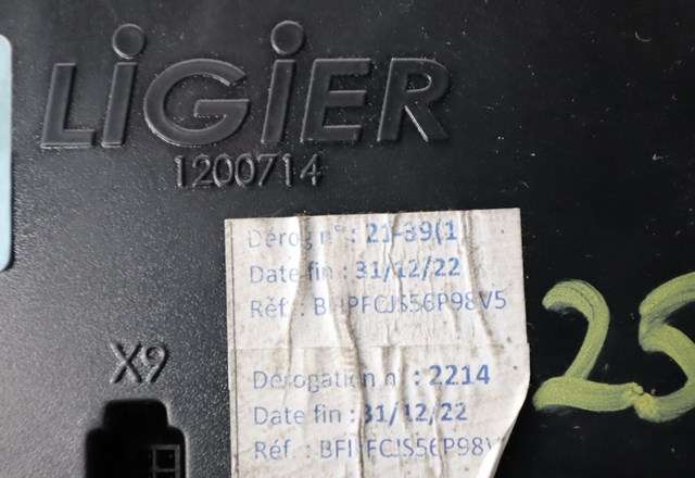 Styreenhet diverse til Mopedbil Ligier JS50 2015-2024 (Type I)