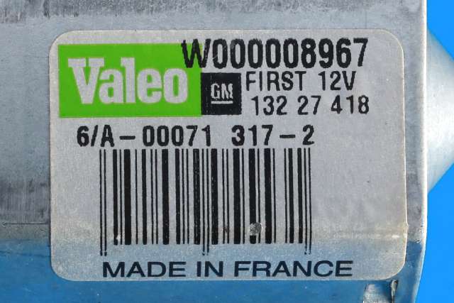 Viskermotor bakrute til Opel Insignia A 2009-2014  (VALEO|W000008967|13 227 418|)