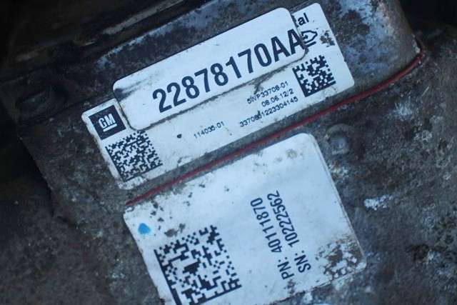 Kardang klokke bak til Opel Insignia A 2009-2014  (GM|22 896 611|)