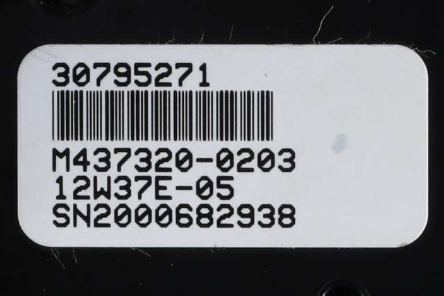 Bilstereo navigasjon betjeningspanel til Volvo V70 2007-2013 (Type III, Fase 1) (VOLVO|30795271|)
