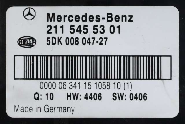 Styreenhet (SAM - Signal Acquisition Module) til Mercedes CLS 2004-2010 (C219) (C219) (MERCEDES|211 545 53 01|)