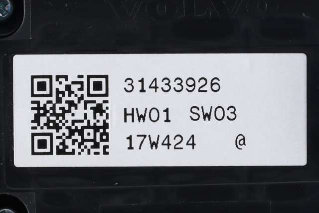 Bryter ruteheis førerdørspanel til Volvo V90 / V90 CC / S90 2016-->> (VOLVO|31433926|)
