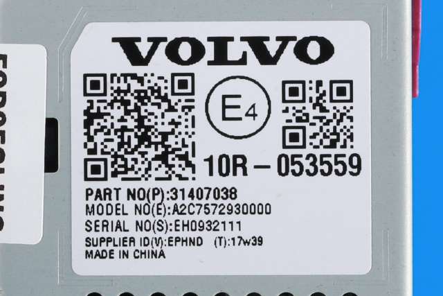 Dashbord diverse til Volvo V90 / V90 CC / S90 2016-->>  (VOLVO|31407038|)